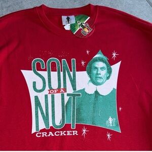 Buddy the Elf Son of a Nutcracker Christmas Holiday Sweatshirt